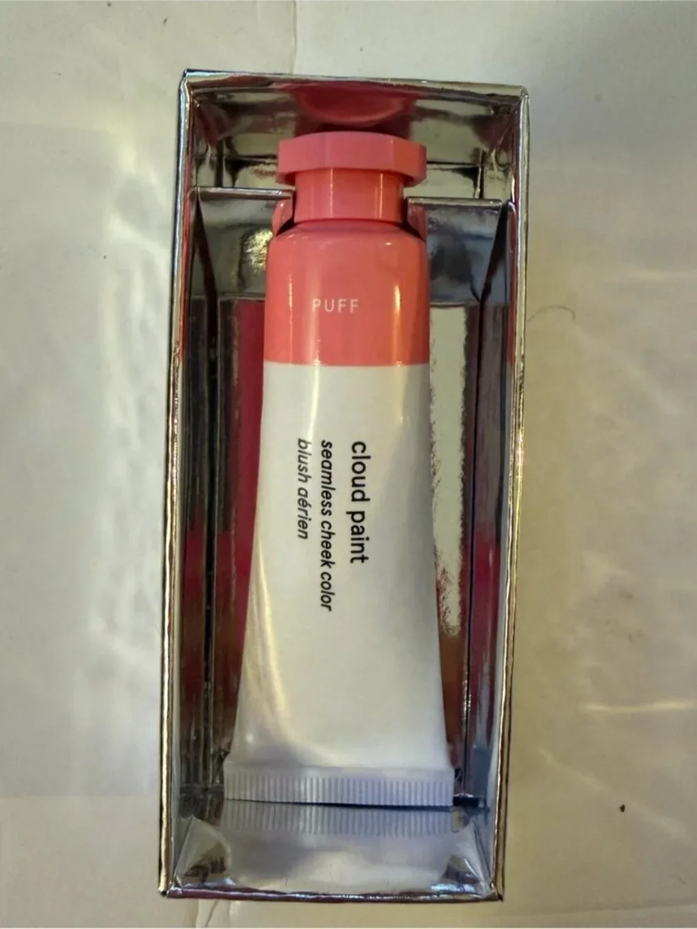 Glossier Cloud Paint Seamless Cheek Color Blush in Puff New In Box